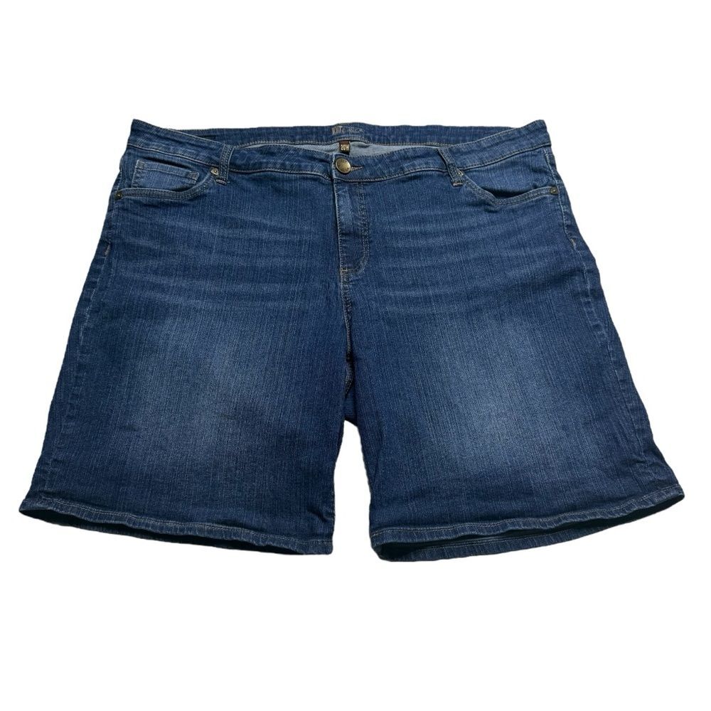 Kut from the Kloth Denim Shorts Blue Plus Size 20W - Picture 2 of 15